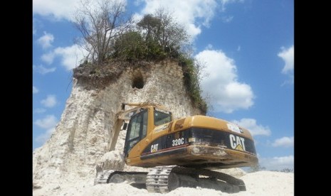 Piramida suku Maya dihancurkan di Belize City, Meksiko