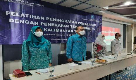 Kegiatan pelatihan TP PKK memberikan kemampuan penguasaan digital. PKK 