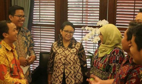 PKPU bersama aliansi Lembaga Kemanusiaan Nasional  Indonesia melakukan audiensi dengan Menteri Luar Negeri (Menlu) RI Retno Marsudi, pada Kamis (5/1). 