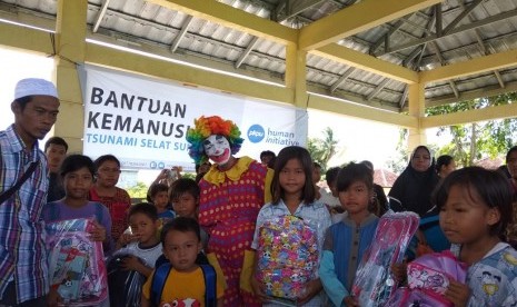 PKPU HI berada di lokasi pengungsian.