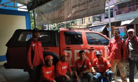 PKPU HI mengirim tim rescue ke lokasi longaor Cisolok.