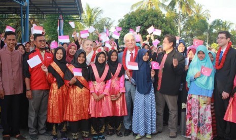 PKPU Human Initiative menerima kunjungan Kedubes Turki untuk Indonesia, Senin (19/7) di Pondok Yatim Binaan IHH Turkey.