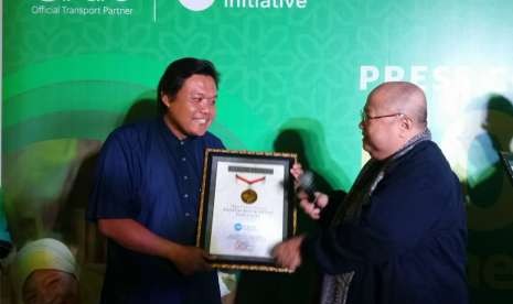 PKPU Human Initiative (PKPU HI) bekerja sama dengan Grab Indonesia membagikan 5.000 bingkisan daging kurban.