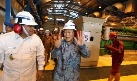 PLN resmikan Pembangkit Listrik Tenaga Mini Gas (PLTMG) Rengat.