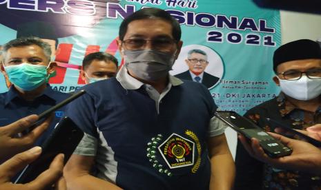 Plt Wali Kota Tasikmalaya Muhammad Yusuf saat diwawancara terkait HPN 2021, Selasa (9/2). 