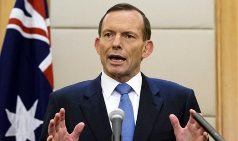 PM Australia, Tony Abbott. 