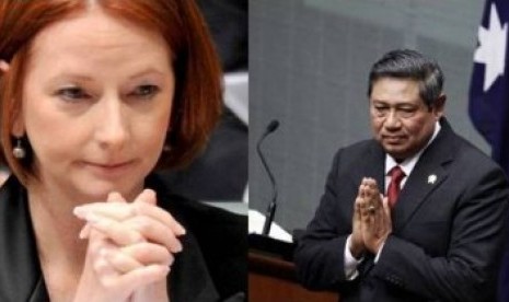 PM Julia Gillard dan Presiden Susilo Bambang Yudhoyono. 