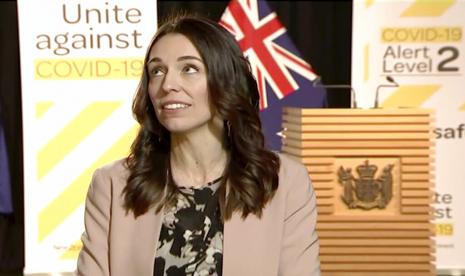 PM Selandia Baru Jacinda Ardern.