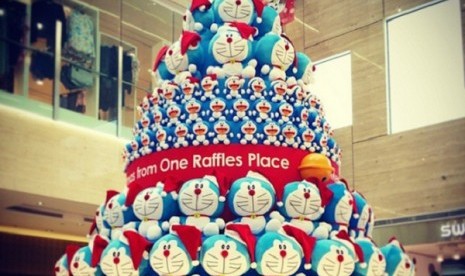 Pohon Natal Doraemon