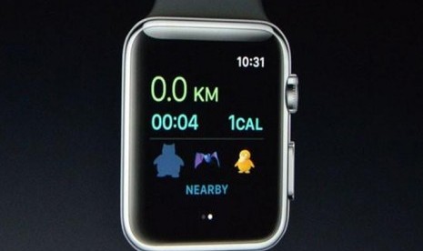 Pokemon Go di Apple Watch