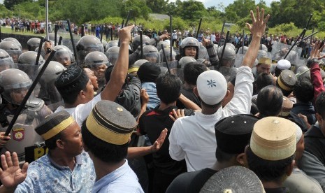 Sengketa lahan, salah satu persoalan yang kerap muncul di antarpenduduk di perbatasan (ilustrasi)