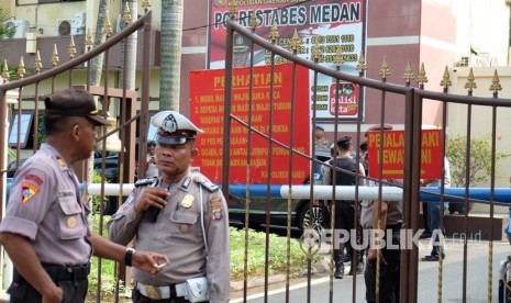 Mapolrestabes Medan, Sumut (Ilustrasi).