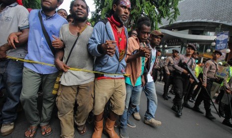 Pemuda yang masuk orang asli Papua berkesempatan menjadi bintara Polri (ilustrasi).