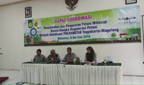  Politeknik Pembangunan Pertanian Yogyakarta Magelang (Polbangtan YOMA) menyelenggarakan Rapat Koordinasi di Kecamatan Karanganyar, Kebumen.