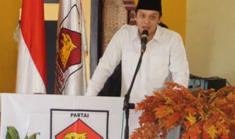 Politikus Partai Gerindra yang juga mantan pembalap, Moreno Suprapto.