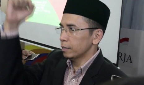 Politikus Partai Perindo Tuan Guru Bajang (TGB) Muhammad Zainul Majdi