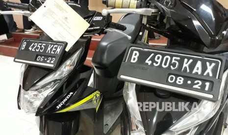 Polres Bekasi Kota menggelar Press Rilis kasus Pencurian Sepeda Motor (Curanmor), Selasa (2/1).