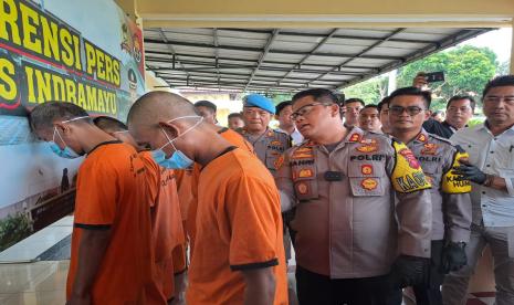 Polres Indramayu berhasil menangkap seorang tersangka pengedar narkotika jenis ganja