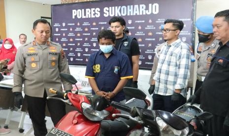  Polres Sukoharjo ungkap penangkapan pelaku pembunuhan siswa SMP, Rabu (25/1/2023).