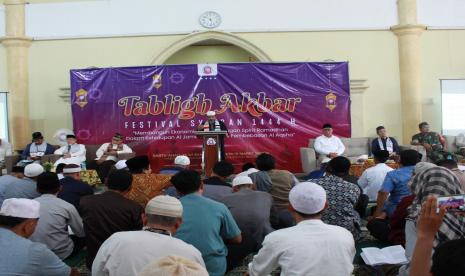 Ilustrasi tabligh akbar.