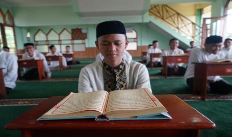 Para calon penghapal Alquran. (ilsutrasi)