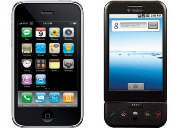 Ponsel Google Android vs Apple iPhone