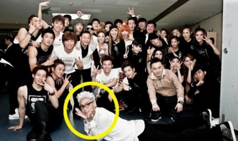 Pose favorit TOP BigBang