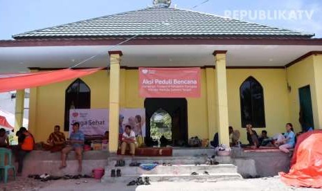 Posko bantuan Rumah Zakat di Palu, Sulteng