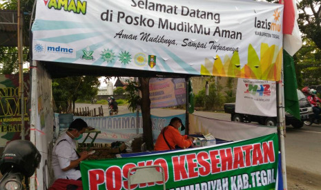 Posko mudik RS PKU Muhammadiyah