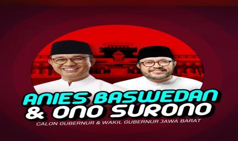 Poster Anies Baswedan dan Ono Surono