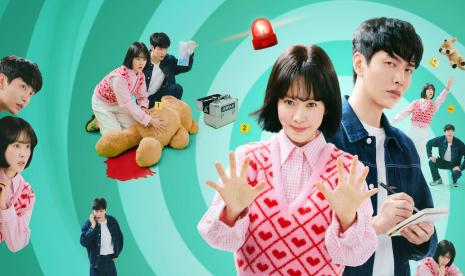   Poster drama Korea Selatan yang berjudul Behind Your Touch.