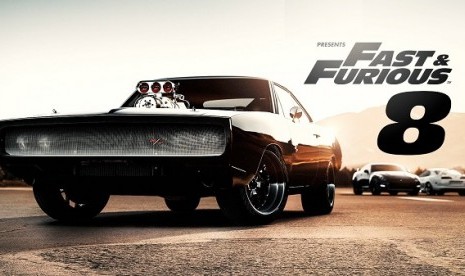 Poster film Fast and Furios 8.