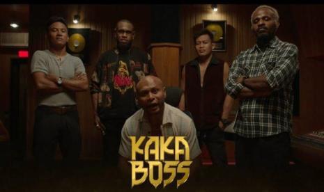 Poster film Kaka Boss. Kaka Boss menjadi salah satu film bioskop yang kini tayang di Netflix.