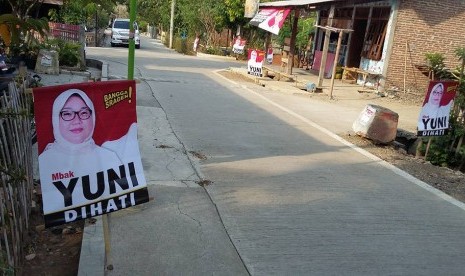 Poster Kusdinar Untung Yuni Sukowati saat Pilkada Sragen