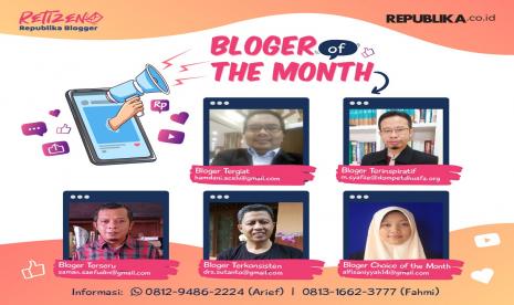 Poster Republika Blogger Terbaik 