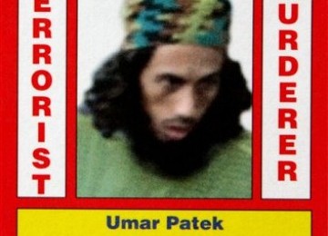 Poster Umar Patek yang disebarkan Amerika Serikat.