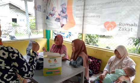 Posyandu Bayam binaan Rumah Zakat.