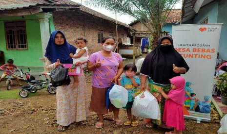  Posyandu di Pos Melati 1 RW 01 Desa Kubangsari, Kecamatan Ketangggungan Brebes kembali dilaksanakan di salah satu rumah kader posyandu, pada Rabu (9/3/2022).