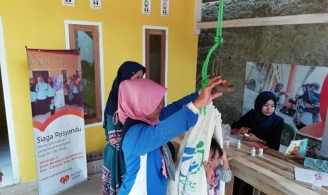 Posyandu Kenanga di Subang, binaan Rumah Zakat.