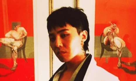 Potongan rambut terbau G-Dragon