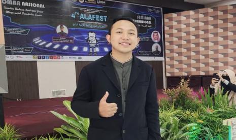 Potret mahasiswa Universitas Muhammadiyah Malang (UMM), Zaky Anwar. 