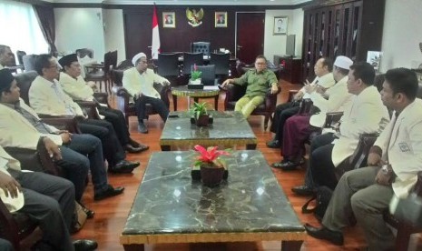 PR RI Zulkifli Hasan bertemu dengan Pengurus Pusat Badan Koordinasi Mubaligh se-Indonesia (Bakomubin)