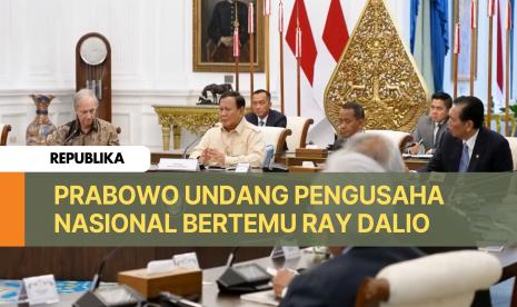 Presiden Prabowo Subianto mengadakan pertemuan dengan investor global Raymond Thomas Dalio di Istana Merdeka, Jakarta Pusat pada Jumat (7/3/2025). 