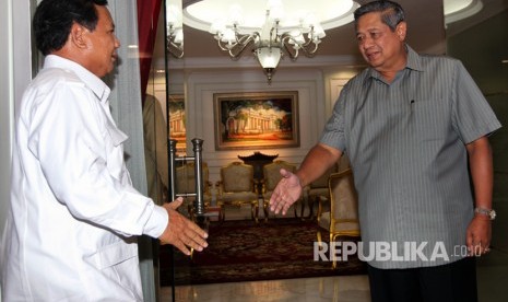 Prabowo dan Susilo Bambang Yudhoyono (SBY)