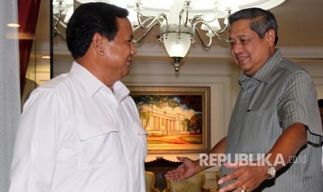 Prabowo dan Susilo Bambang Yudhoyono (SBY)