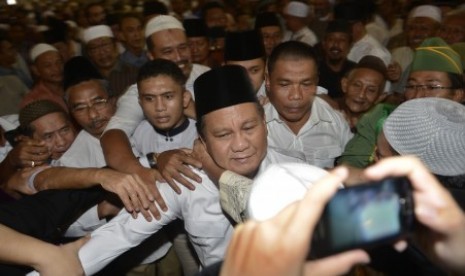 Prabowo Subianto, Capres dari Partai Gerindra. 