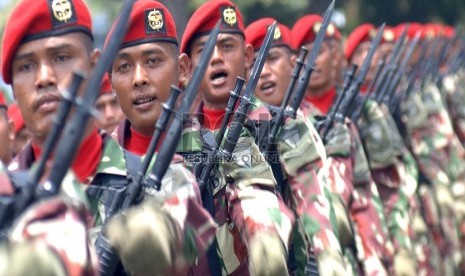 Prajurit Komando Pasukan Khusus (Kopassus).