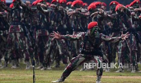 Prajurit Kopassus TNI AD.