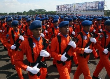 Prajurit TNI Angkatan Udara. (ilustrasi)