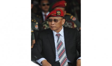 Pramono Edhie Wibowo . (Republika/Edwin Dwi Putranto). Jenderal TNI (Purn) Pramono Edhie Wibowo, Kepala Staf Angkatan Darat (2011-2013), Kepala BPOKK Partai Demokrat (2015-2020) meninggal akibat serangan jantung